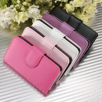 Skinn etui med kort holder iPhone 4G/4S